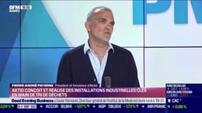 Pierre-André Payerne (Aktid) : Aktid conçoit et réalise des installations industrielles clés en main de tri de déchets - 04/03