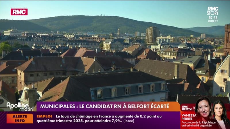 Municipales : le candidat RN à Belfort écarté
