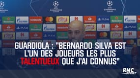 Guardiola : "Bernardo Silva est l'un des joueurs les plus talentueux que j'ai connus"