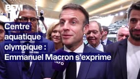 "Un travail remarquable": Emmanuel Macron inaugure le centre aquatique olympique de Saint-Denis