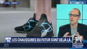 Auto-laçantes, parlantes... les chaussures du futur