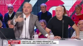 #ligueduLOL "Ces mêmes journaux ont fait des unes sur #Metoo pour se mettre du bon côté. Ça me fait penser à Denis Baupin qui met du rouge à lèvres pour dénoncer les violences sexistes !" @Olivier_Truchot #GGRMC 
