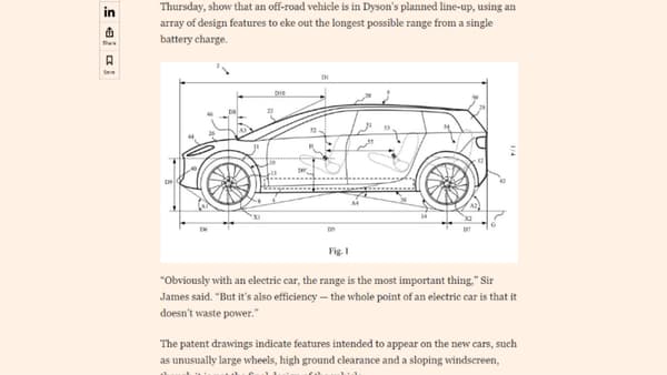 Ces brevets montrent un véhicule qui ressemble à un SUV.