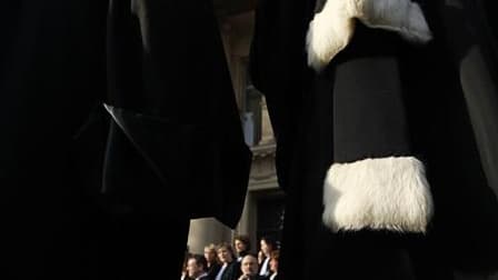 Lors d'une manifestation de magistrats et d'avocats en février à Strasbourg. Saisi pour avis après les démêlés entre Nicolas Sarkozy et les magistrats, le Conseil supérieur de la magistrature (CSM) français a adressé un rappel sévère au chef de l'Etat et