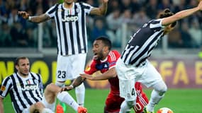 Lacazette et Lyon étouffés par la Juve