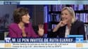 Marine Le Pen face à Ruth Elkrief (2/2)