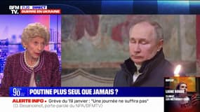 "Ça n'a ébloui personne": Hélène Carrère d’Encausse réagit à la présence de Vladimir Poutine à la messe du Noël orthodoxe