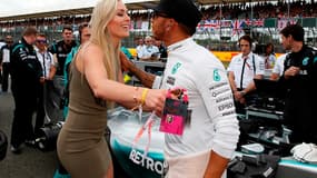 Lindsey Vonn et Lewis Hamilton