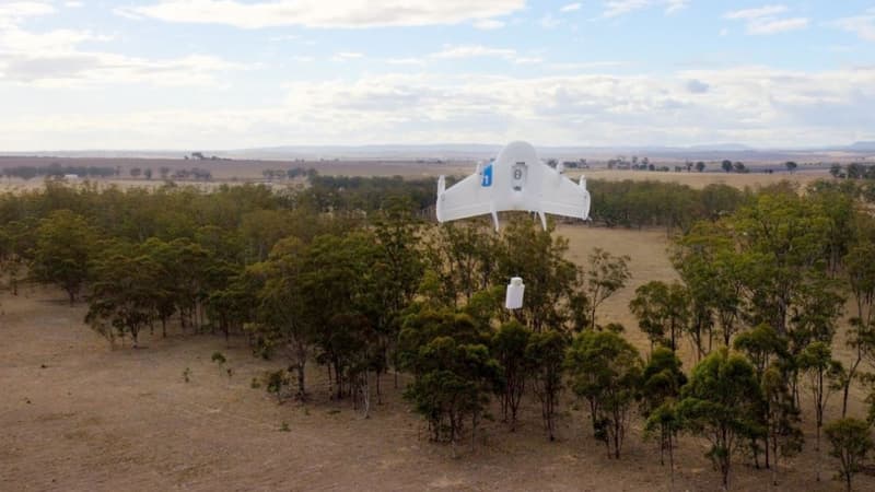 Les premières expérimentations de drones de Google avait eu lieu en Australie