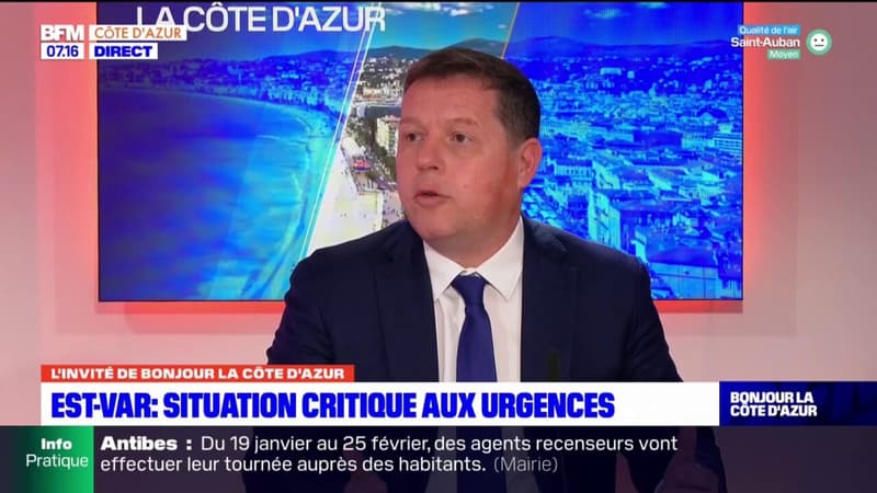 Est-Var: les urgences du CHI Bonnet à l'arrêt mercredi, "presque tout le personnel en burn out"
