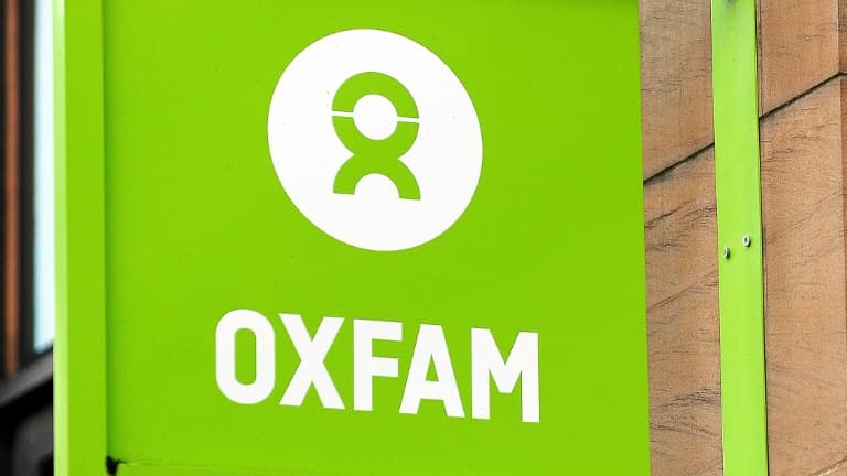 Le logo de l'Oxfam. 