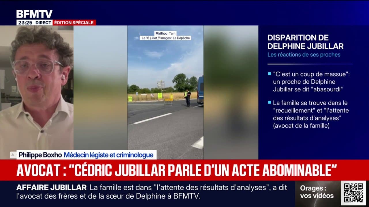 Affaire Jubillar: "Même s'il y a eu strangulation, il est vraisemblable qu'on n'ait aucune trace qui permette de le montrer", estime Philippe Boxho, médecin légiste et criminologue