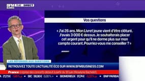 Les questions : Conseil de placement après clotûre du Livret jeune - 21/06