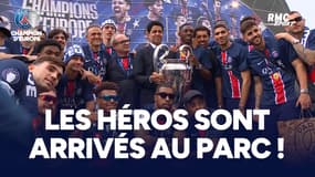 Le PSG champion d'Europe : Les héros sont arrivés au Parc