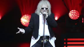 Michel Polnareff sur scène à Nice, le 8 novembre 2016