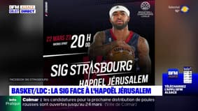 Basket: la SIG face à l'Hapoël Jérusalem en ligue des champions