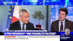 Bruno Le Maire aux côté de Macron en 2022 - 13/02