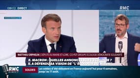 Interview d'Emmanuel Macron: "On a eu que sept minutes consacrées à l’écologie", déplore Matthieu Orphelin