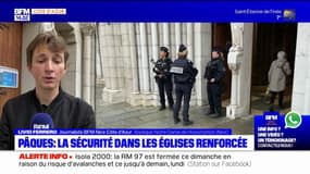 Nice: sécurité renforcée aux abords des églises en ce week-end de Pâques
