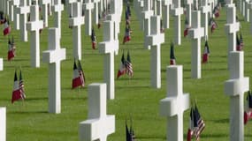 Le cimetière américain de Colleville-sur-mer (Calvados) en mai 2004 (photo d'illustration)