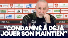 Ligue 1 : "Brest est condamné à déjà jouer son maintien", regrette Roy