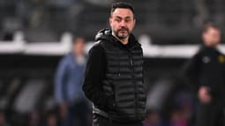 Roberto De Zerbi lors du Trophée des champions entre l'OM et le PSG - le 08/01/2026