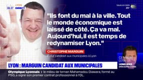 Le chef Christophe Marguin candidat aux municipales à Lyon