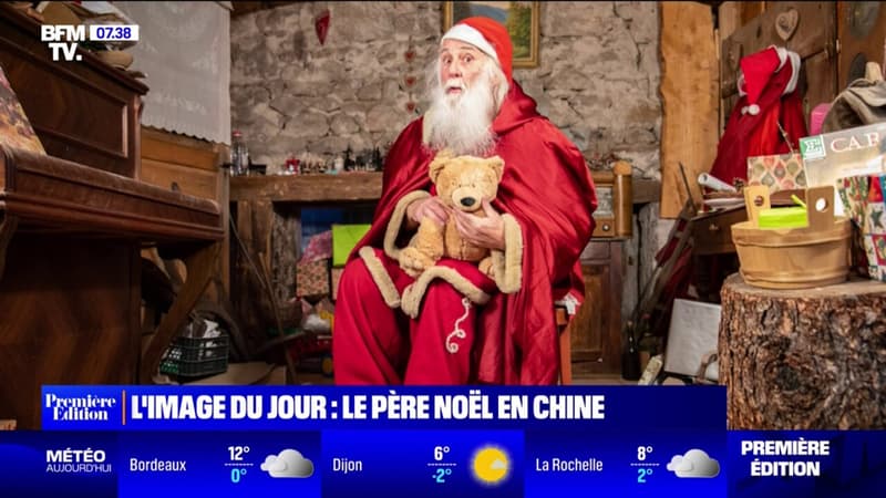 Un Père Noël venu des Vosges va être accueilli comme une star en Chine