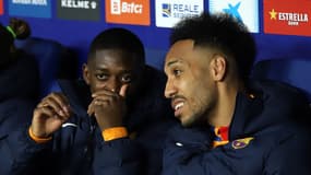 Ousmane Dembélé et Pierre-Emerick Aubameyang