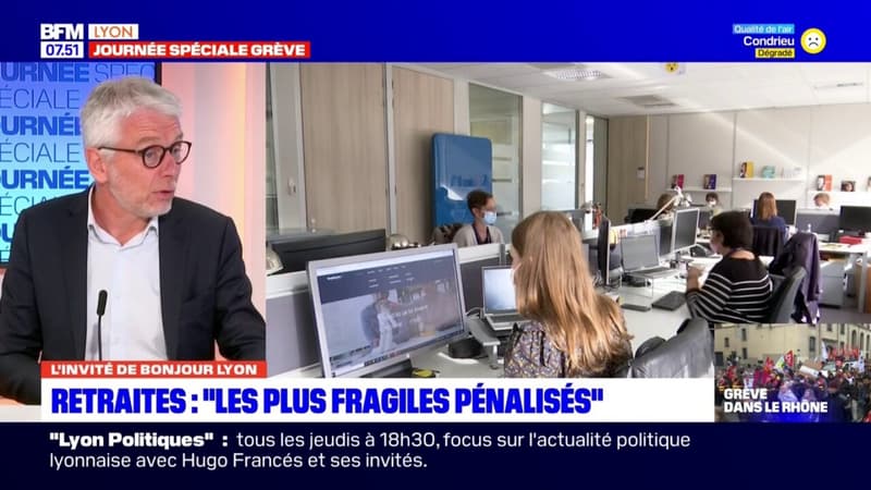 Retraites: le député du Rhône, Hubert Julien-Laferrière, veut faire "contribuer les plus riches"