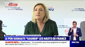 Vaccination: selon Marine Le Pen, "la stratégie est marquée du sceau de la pénurie"