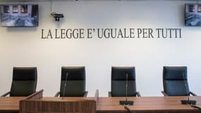 La salle du tribunal de Lamezia Terme, en Calabre, le 15 décembre 2020. (Photo d'illustration)