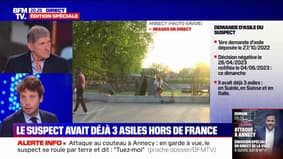 Asile refusé à l'assaillant d'Annecy: Gérald Darmanin parle d'une "coïncidence troublante" entre le refus et le passage à l'acte