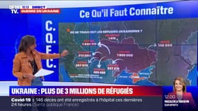 Guerre en Ukraine : où se sont réfugiés les 3 millions de civils qui ont quitté le pays?