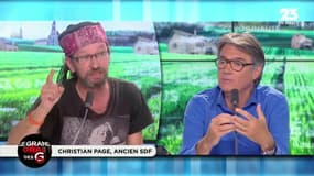 #GrandOral - @Pagechris75, ancien SDF, s'insurge : "Concernant les migrants de l'#Aquarius, la France a les moyens d’accueillir les 141 personnes. Il faut qu'elle le fasse parce que c'est la France, merde !" #GGRMC