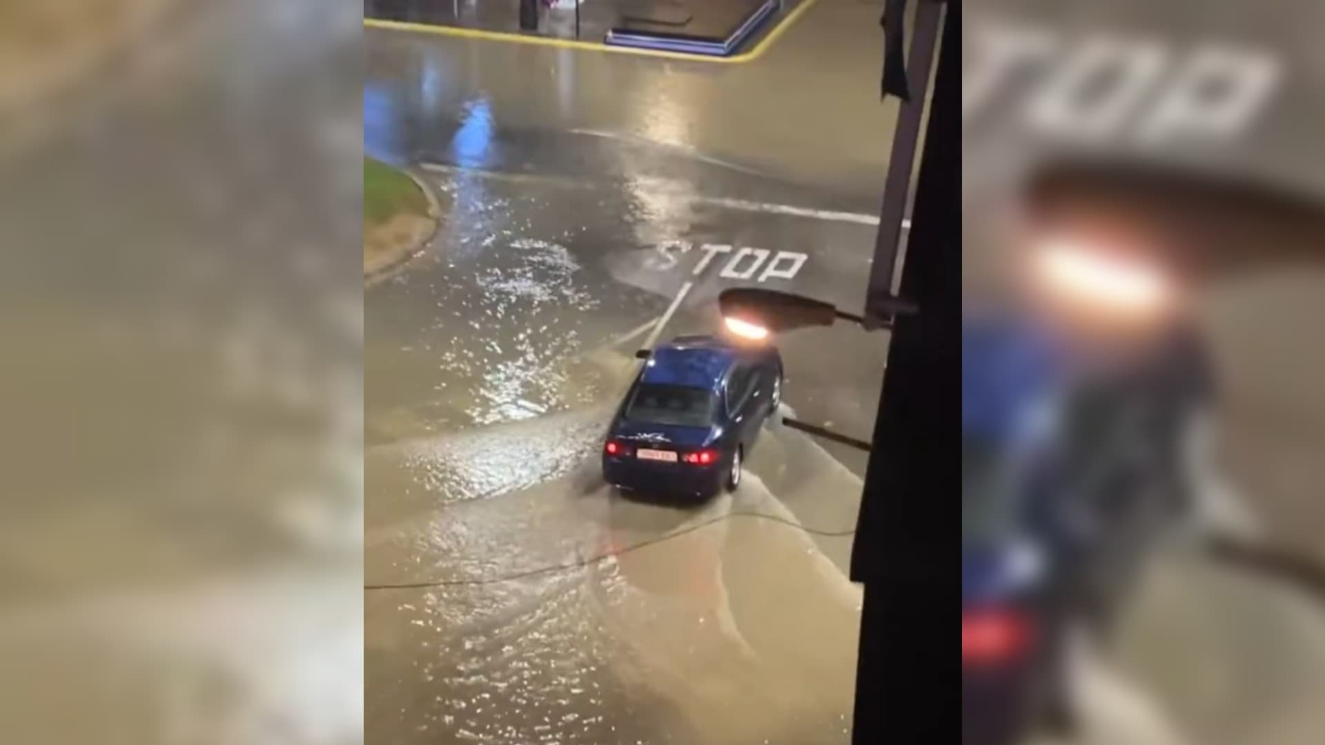 LES IMAGES DES PLUIES DILUVIENNES QUI TOUCHENT LE NORD-EST DE L'ESPAGNE
