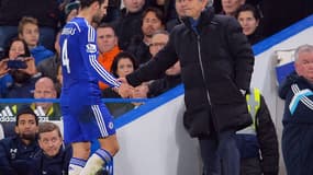 Cesc Fabregas et José Mourinho