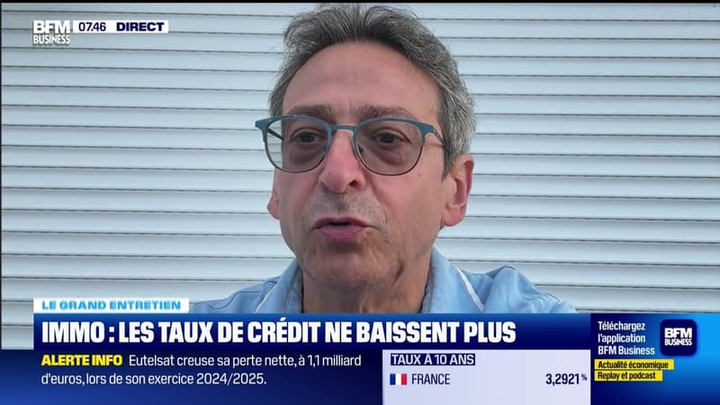 Le Grand entretien : Immo, les taux de crédit ne baissent plus - 05/08