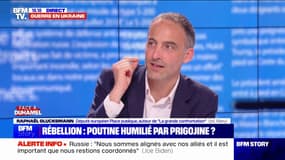 Wagner/Russie: "Pour la première fois en plus de vingt ans de règne et de guerre, Vladimir Poutine est en échec", pour Raphaël Glucksmann