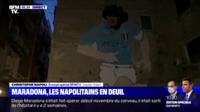 Naples rend hommage à son idole après la mort de Maradona