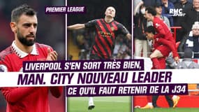 Premier League : Man. City de nouveau leader, Liverpool s’en sort très bien contre Tottenham… Ce qu’il faut retenir de la J34