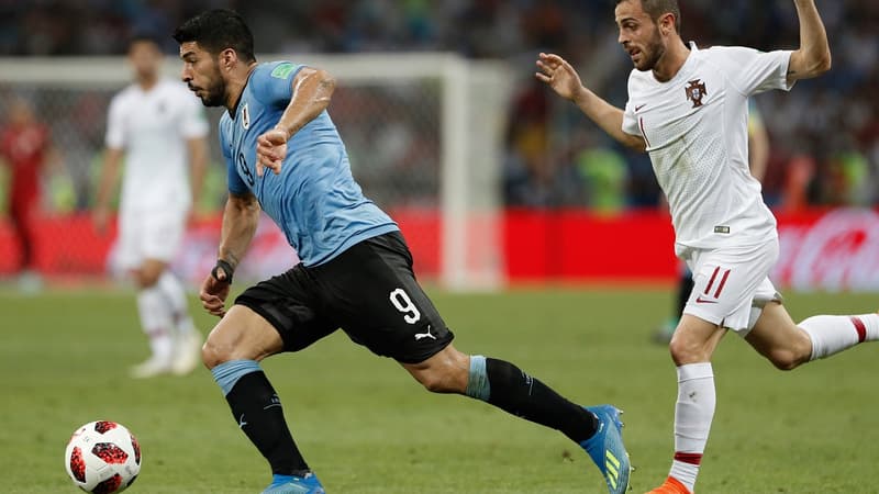 Bernardo Silva face à Suarez