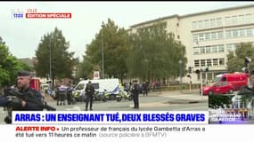 Arras: un enseignant tué au couteau, deux blessés graves