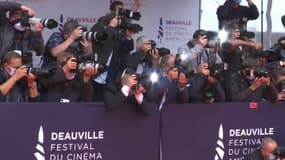 Les photographes lors de l'ouverture du 46e Festival du cinéma américain de Deauville