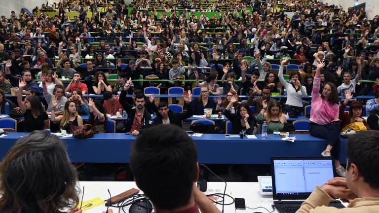 Les étudiants de l'université Jean-Jaurès ont voté la poursuite du blocage ce lundi. 