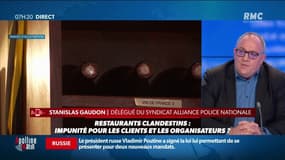 Restaurants clandestins: "Depuis le 15 décembre, sur 5,5 millions de contrôles et 500.000 PV, il y a eu plusieurs centaines de restaurants qui ont fait l'objet d'une fermeture administrative"