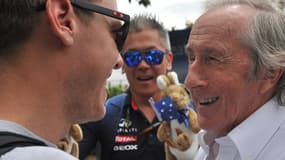 Jackie Stewart et Sebastian Vettel