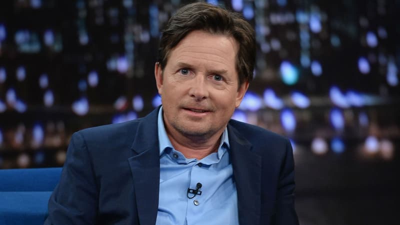 Michael J. Fox, interprète de Marty McFly dans "Retour vers le futur"