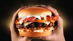 Les burgers à la truffe sont le best seller de Noël chez Carl's Jr.