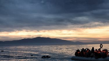 Les réfugiés affluent sur l'île grecque de Lesbos (photo d'illustration).